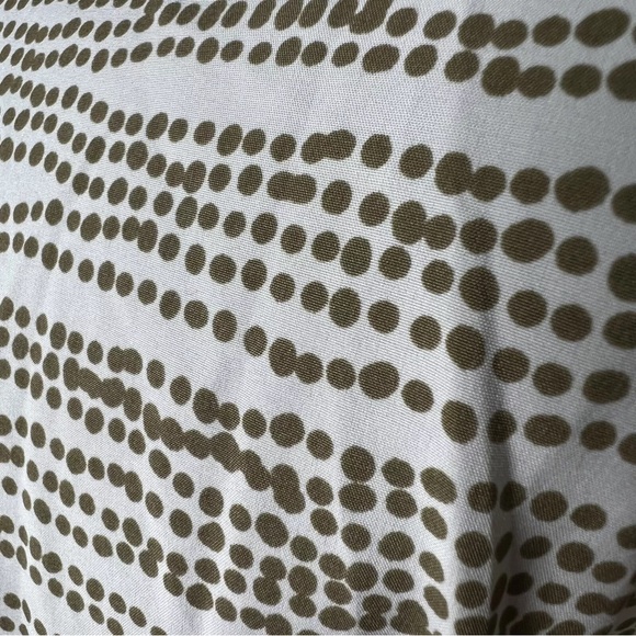 EUC Prologue Cream Women Wrap Polka Dot Dress size M - Picture 5 of 5